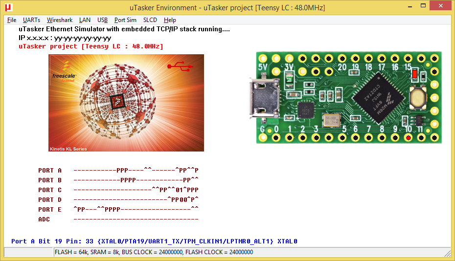µtasker Kinetis Teensy Lc Support